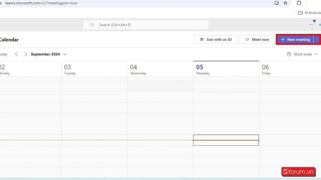 Cách lên lịch họp vào 1 giờ chiều nay