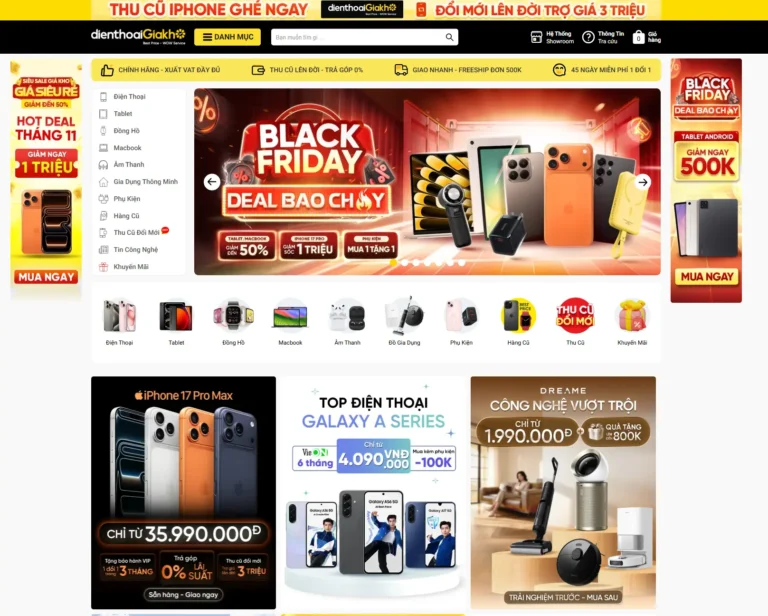 Review Điện Thoại Giá Kho – Website mua smartphone “giá nhà kho” đang gây chú ý có thật sự uy tín?