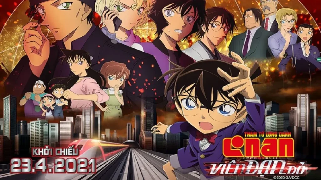 Lịch chiếu Thám tử lừng danh Conan: Nàng dâu Halloween tại Việt Nam