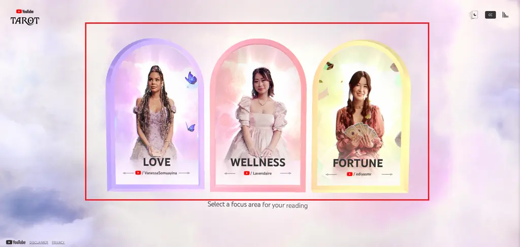 Tarot with YouTube tiếng Việt